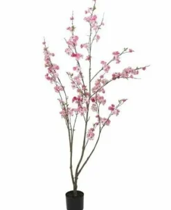 Countryfield Kunstplant Prunus M roze- L 50 x B 50 x H 185 CM