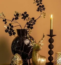 Countryfield Kunsttak Hydrangea zwart