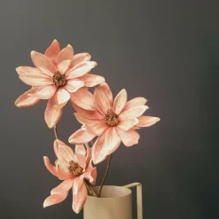 Countryfield Kunsttak Magnolia roze / goud