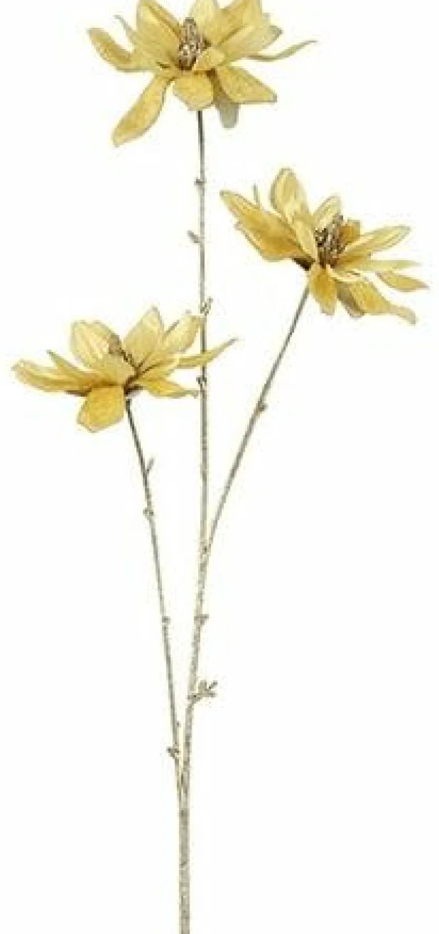 Countryfield Kunsttak Magnolia geel / goud