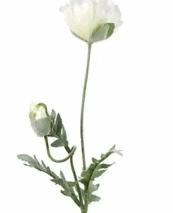 Countryfield Kunsttak Papaver Jodie wit