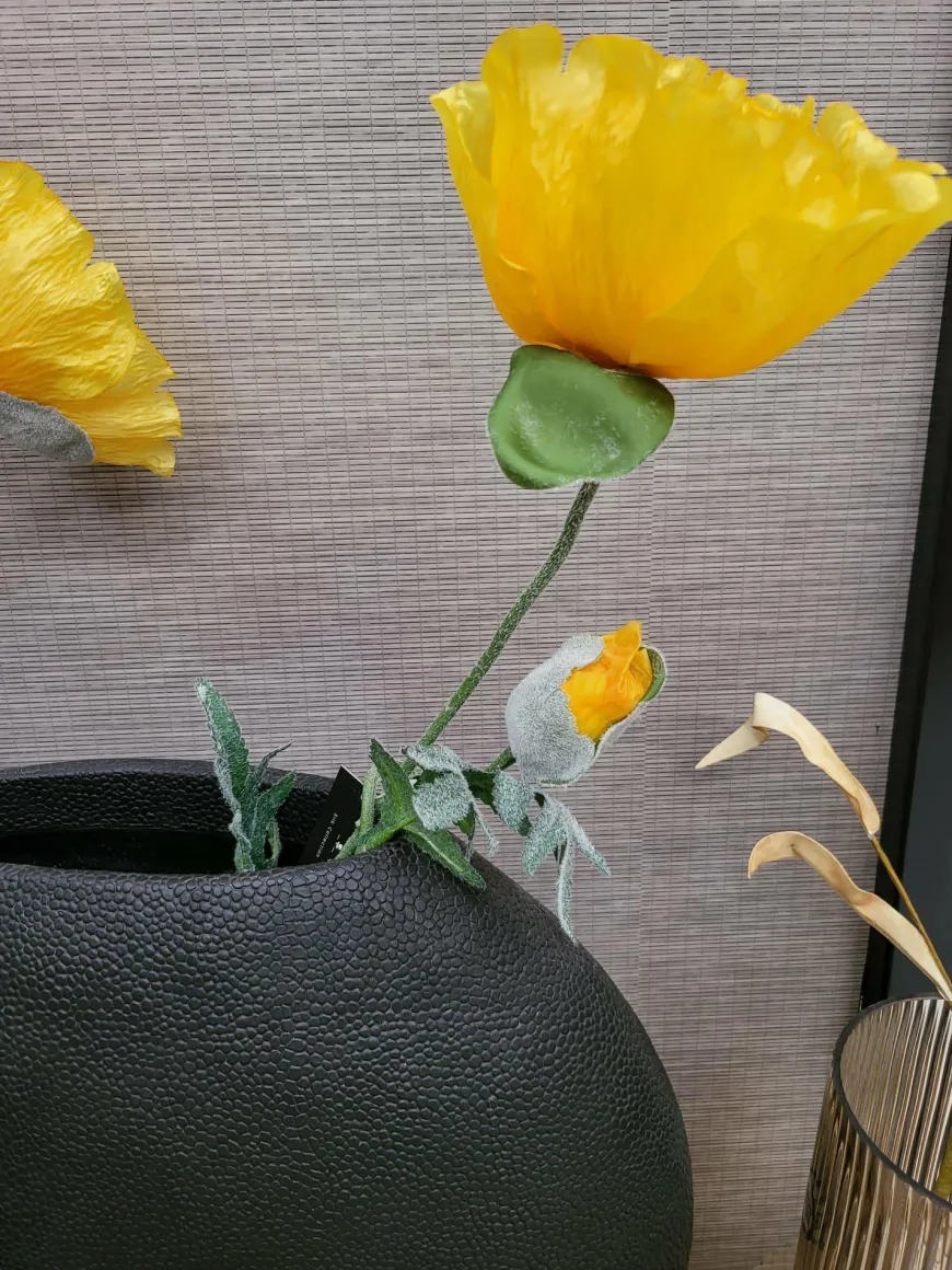 Countryfield Kunsttak Papaver Jodie geel