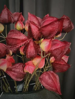 Countryfield Kunsttak Physalis vuur rood