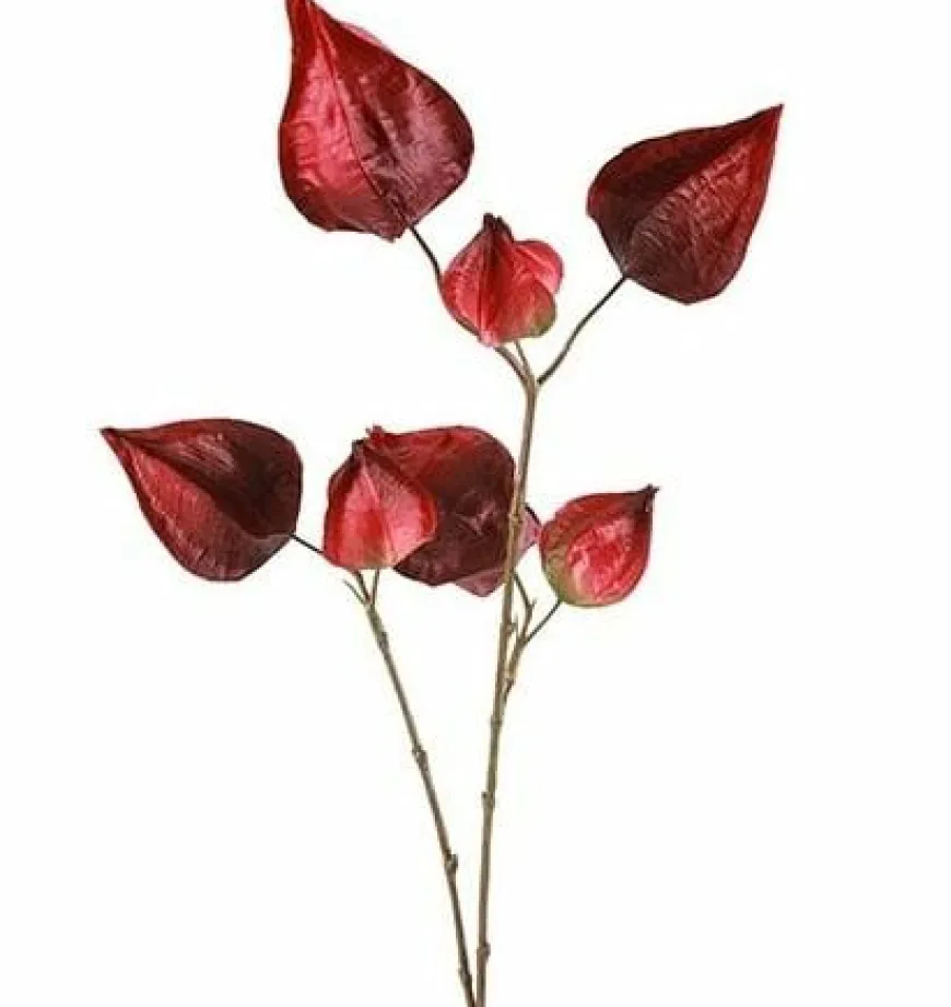 Countryfield Kunsttak Physalis vuur rood