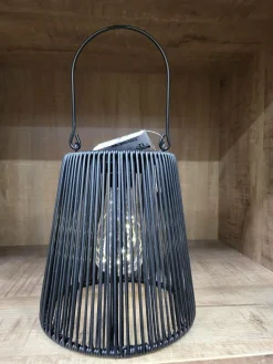 Countryfield Lantaarn LED solar Luana zwart L