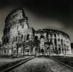 Countryfield Schilderij Colosseum Dumas zwart/wit