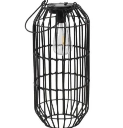 Countryfield Solar lamp hangend LED Kalita L zwart