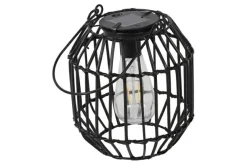 Countryfield Solar lamp hangend LED Kalita S zwart