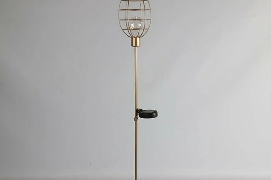 Countryfield Solarlamp tuinsteker Ilja goud