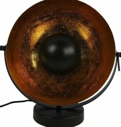Countryfield Tafellamp Sahani zwart/goud