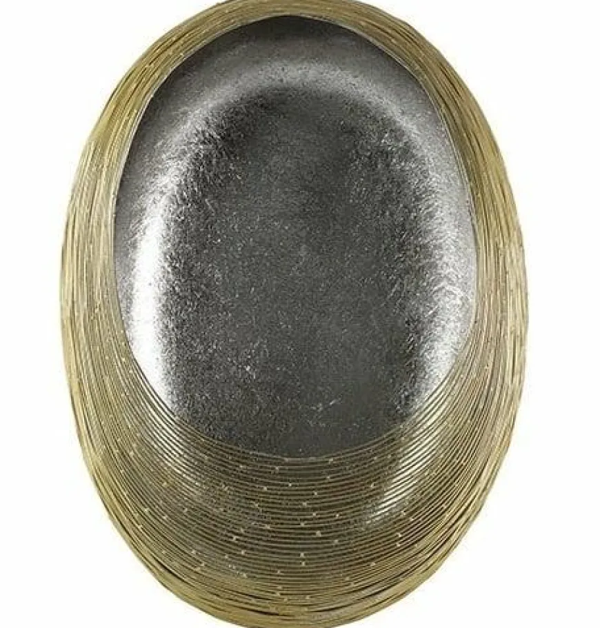 Countryfield Theelicht hangend Yenthe messing/zilver - Diverse maten