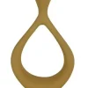 Countryfield Vaas Laine S mosterd geel 34 cm hoog