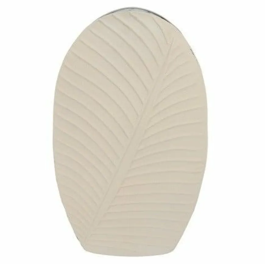 Countryfield Vaas Leaf L crème-L31,5B13H53,5CM