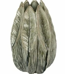Countryfield Vaas Levi Leaf L groen - 23,5 x 23,5 x 37,5 cm