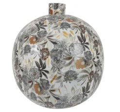 Countryfield Vaas Peony L bruin/wit rond