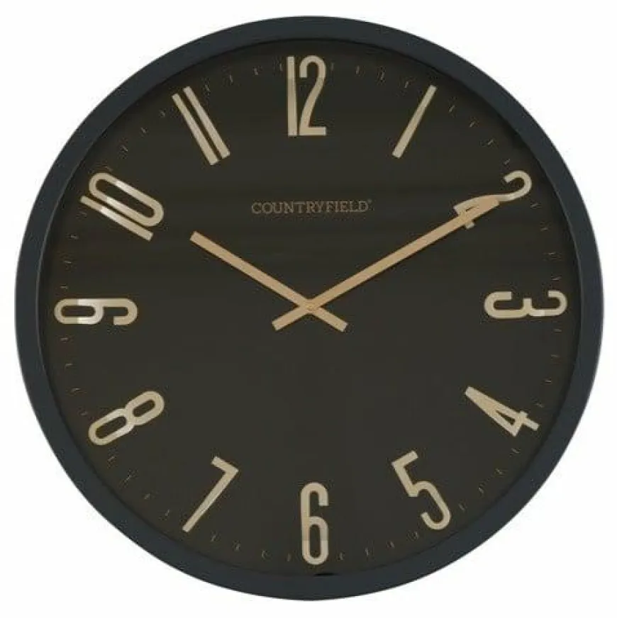 Countryfield Wandklok Copper 3D L Ø 50 cm