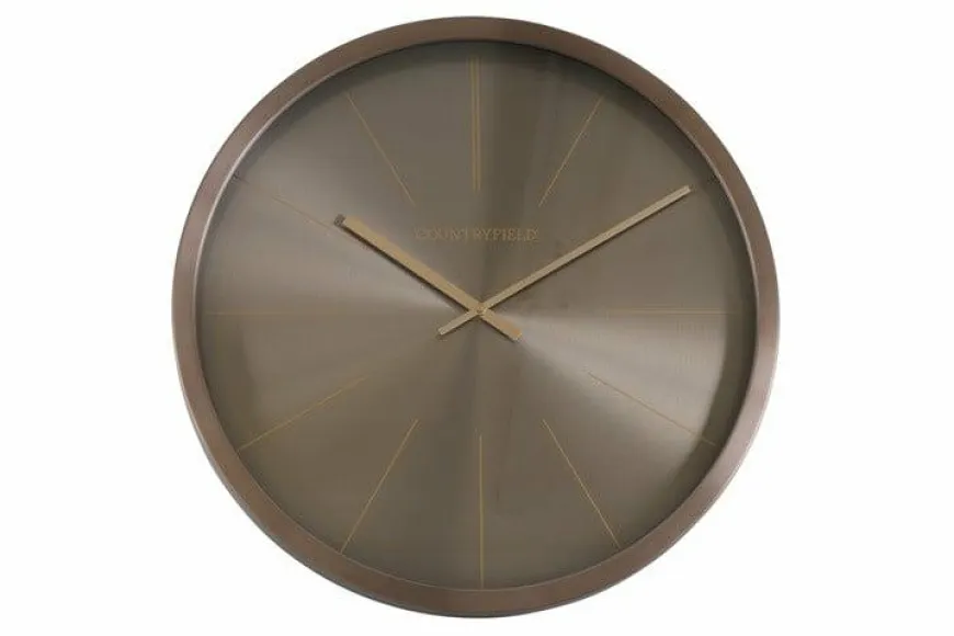 Countryfield Wandklok Copper M brons Ø 40 cm