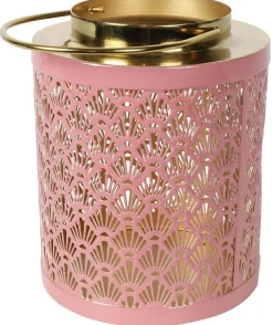 Countryfield Windlicht Amira oud roze S