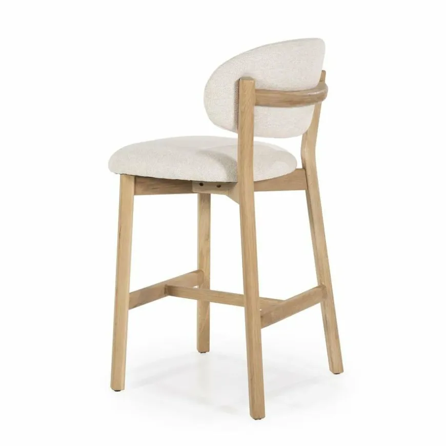 Eleonora Barstoel Mikky naturel - beige Moon