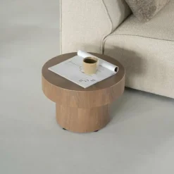 Eleonora Bijzettafel Bobbie - lichtbruin