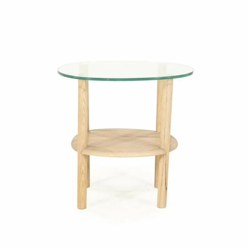 Eleonora Bijzettafel Cleo - naturel
