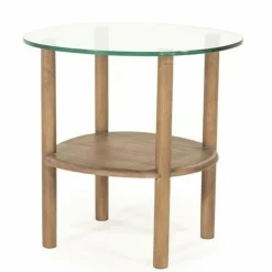 Eleonora Bijzettafel Cleo - lichtbruin
