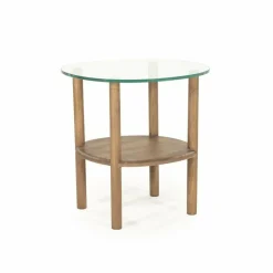 Eleonora Bijzettafel Cleo - lichtbruin
