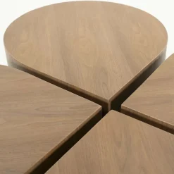 Eleonora Bijzettafel Jules - lichtbruin