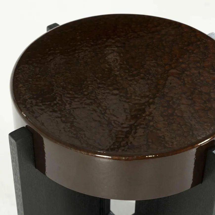 Eleonora Bijzettafel Juliet - bruin