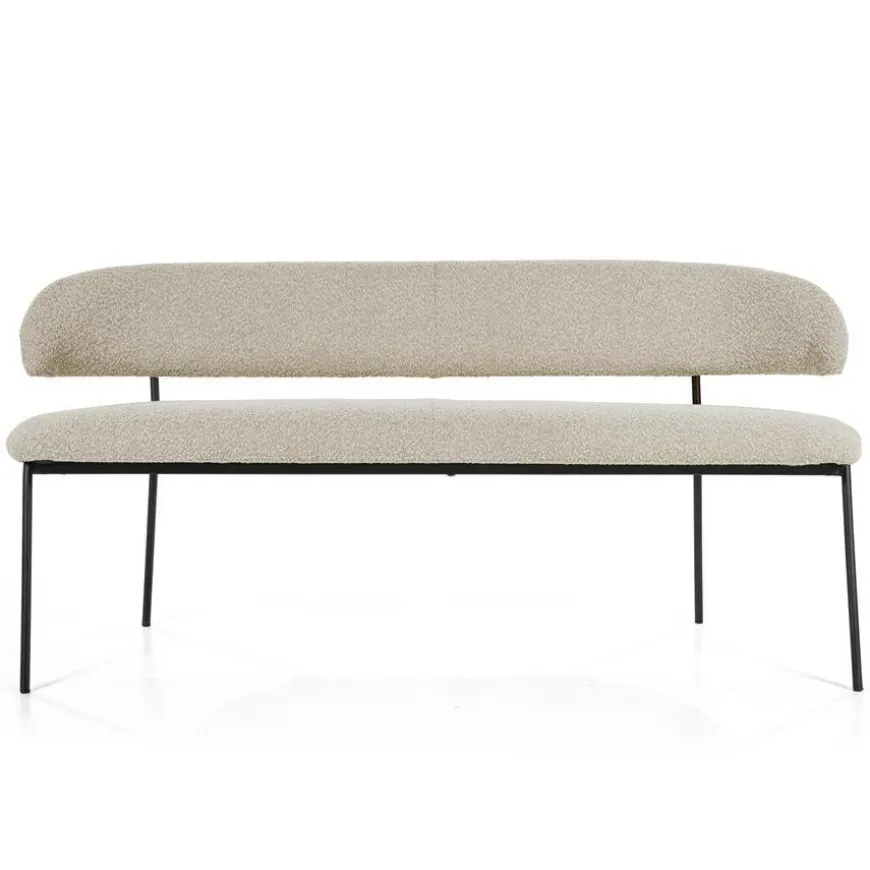 Eleonora Eetkamerbank Luka - taupe Copenhagen