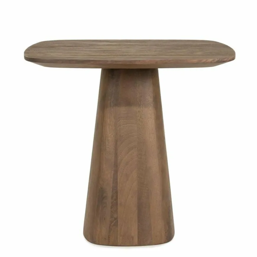 Eleonora Eettafel Aron vierkant 80x80 - lichtbruin