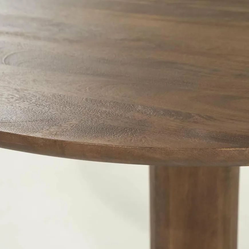 Eleonora Eettafel Coco 130x77 cm - lichtbruin