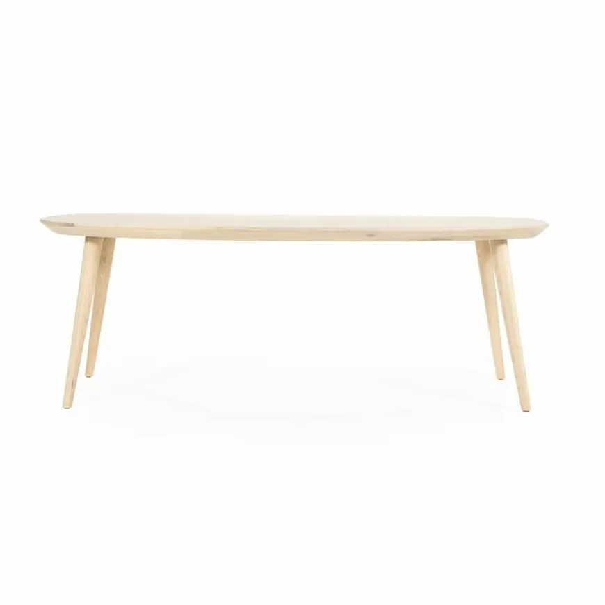Eleonora Eettafel Elijah 260x100 cm - naturel