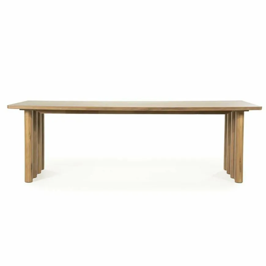 Eleonora Eettafel Jake 250x100 cm - bruin