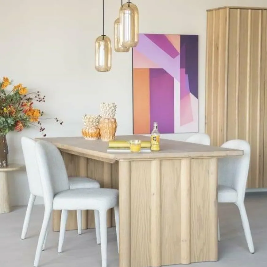 Eleonora Eettafel Jake 180x100 cm - naturel