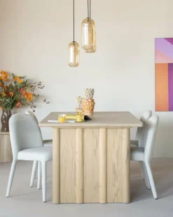 Eleonora Eettafel Jake 300x100 cm - naturel