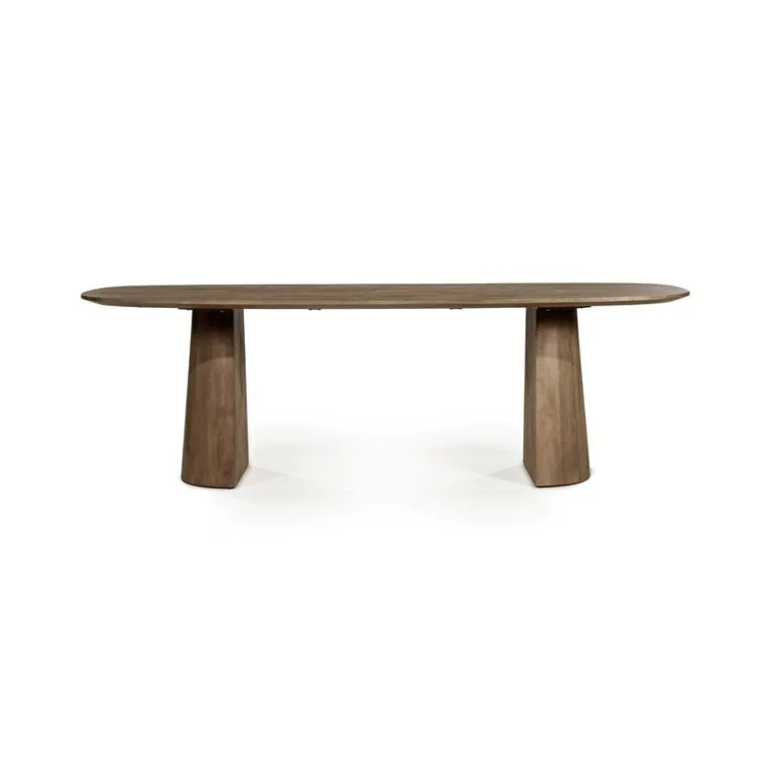 Eleonora Eettafel Lune 240x105 cm - lichtbruin