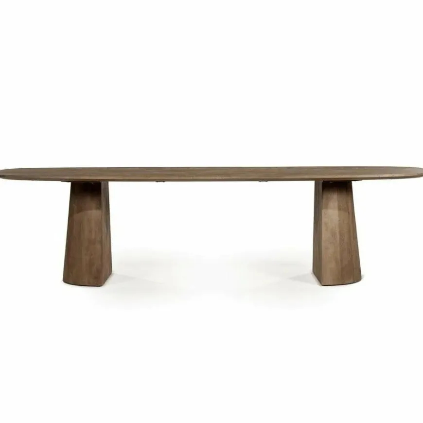 Eleonora Eettafel Lune 300x105 cm - lichtbruin