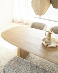 Eleonora Eettafel Lune 300x105 cm - naturel