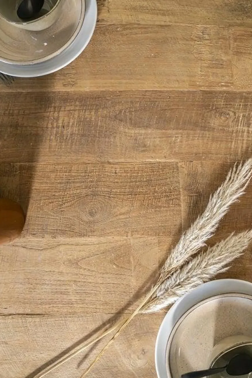 Eleonora Eettafel Tabassum Teak - diverse afmetingen