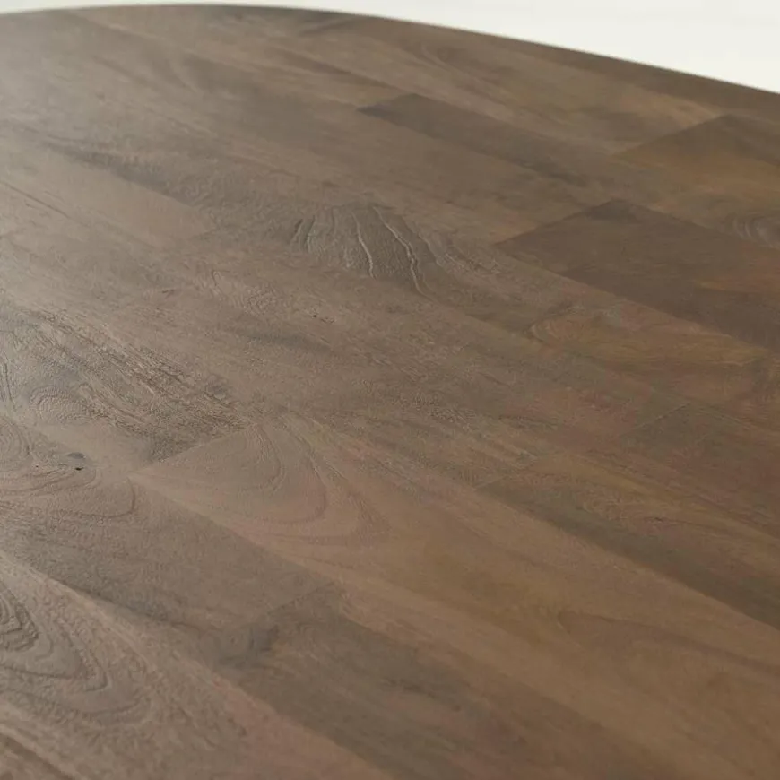 Eleonora Eettafel Tycho 210x110 cm - lichtbruin