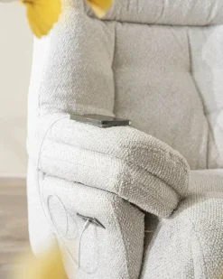 Eleonora Fauteuil Caleb - beige Salerno