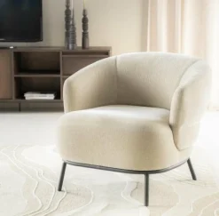 Eleonora Fauteuil David - taupe Safari