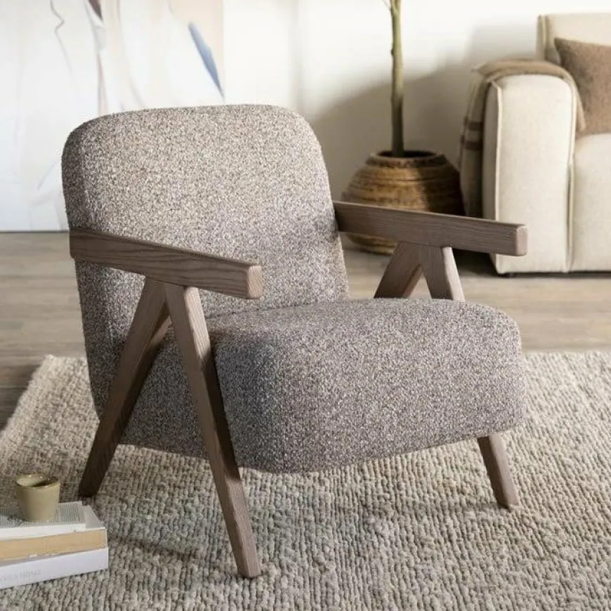 Eleonora Fauteuil Francis - taupe Flou
