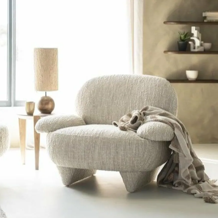Eleonora Fauteuil Jayden - beige Barkley