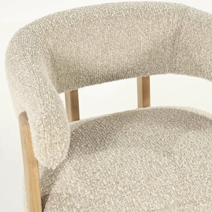 Eleonora Fauteuil Lola - taupe Hush