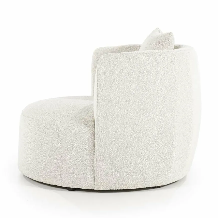 Eleonora Fauteuil Louis met kussen - beige Spark