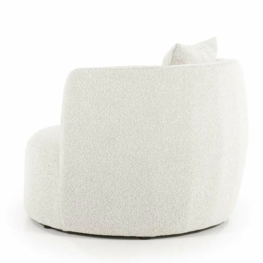 Eleonora Fauteuil Louis met kussen - beige Spark
