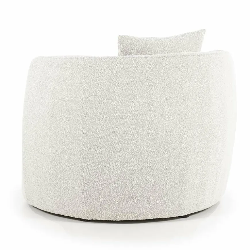 Eleonora Fauteuil Louis met kussen - beige Spark