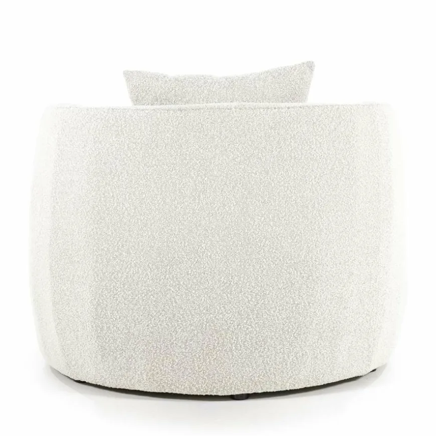 Eleonora Fauteuil Louis met kussen - beige Spark